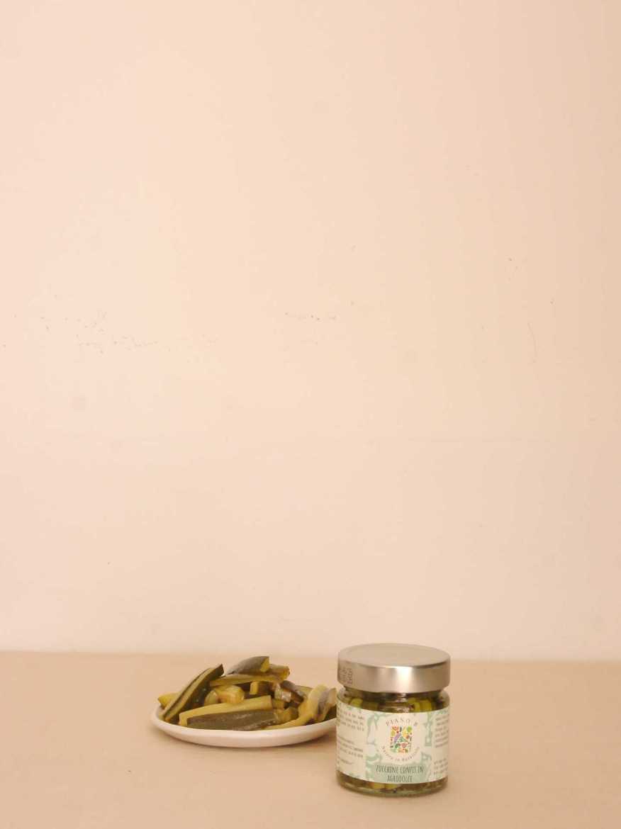 Immagine di Zucchine confit in agrodolce